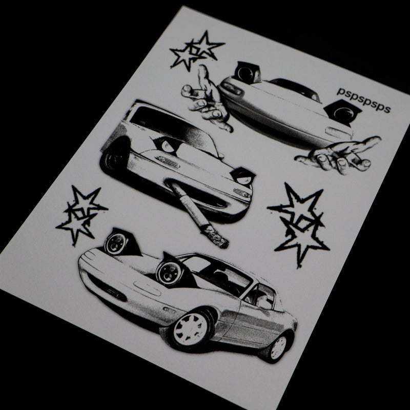 CURSED MIAT -Art print